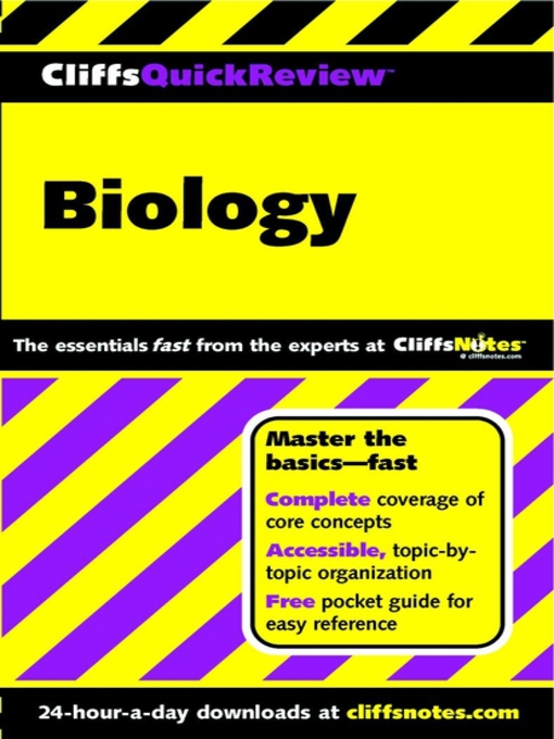 Title details for CliffsQuickReview Biology by I. Edward Alcamo - Available